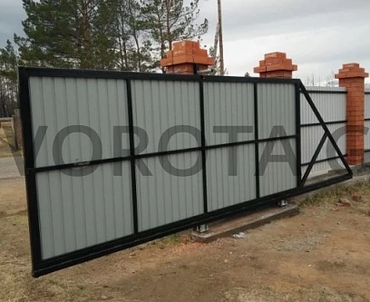 ворота из профлиста 1500х3300